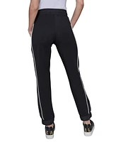Karl Lagerfeld Paris Women's Colorblocked Jogger Pants