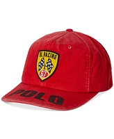 Polo Ralph Lauren Men's Racing-Patch Twill Ball Cap