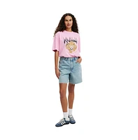Cotton On Women's The Lcn Boxy Graphic Tee