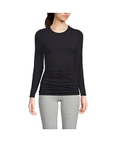 Lands' End Women's Power Performance Long Sleeve Fitted Tee