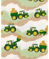John Deere Baby Boys Henley Romper
