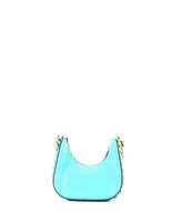 Pre-Owned Stella McCartney Mini Frayme Zipped Hobo Bag Faux Leather