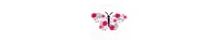 Hudson Baby Girls Cotton Bodysuits, Bright Butterfly Floral, Preemie