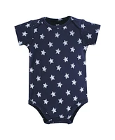 Hudson Baby Boys Cotton Bodysuits, Mommys Man Bow Tie, 9-12 Months