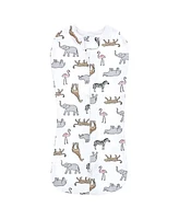 Hudson Baby Baby Boys Hudson Sleep Pod, Modern Safari