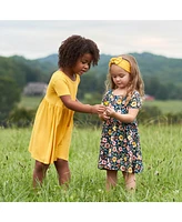 Gerber Baby Girls Spotted Leopard Short Sleeve Twirl Dress