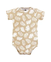 Hudson Baby Boys Cotton Bodysuits, Hello World Safari, Preemie