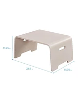 ECR4Kids Bentwood Lap Desk with Handles, Natural, 1