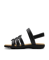 Clarks Collection Women's Elizabelle Kay Riptape Flat Sandals