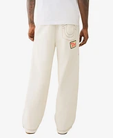 True Religion Men's Patch Big T Baggy Sweatpants