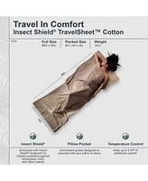 Insect Shield TravelSheet Cotton