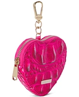 Brahmin Heart Rose Water Melbourne Leather Pouch