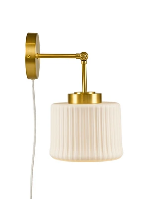 Ink+Ivy 7.5" Luminex Ceramic Wall Sconce