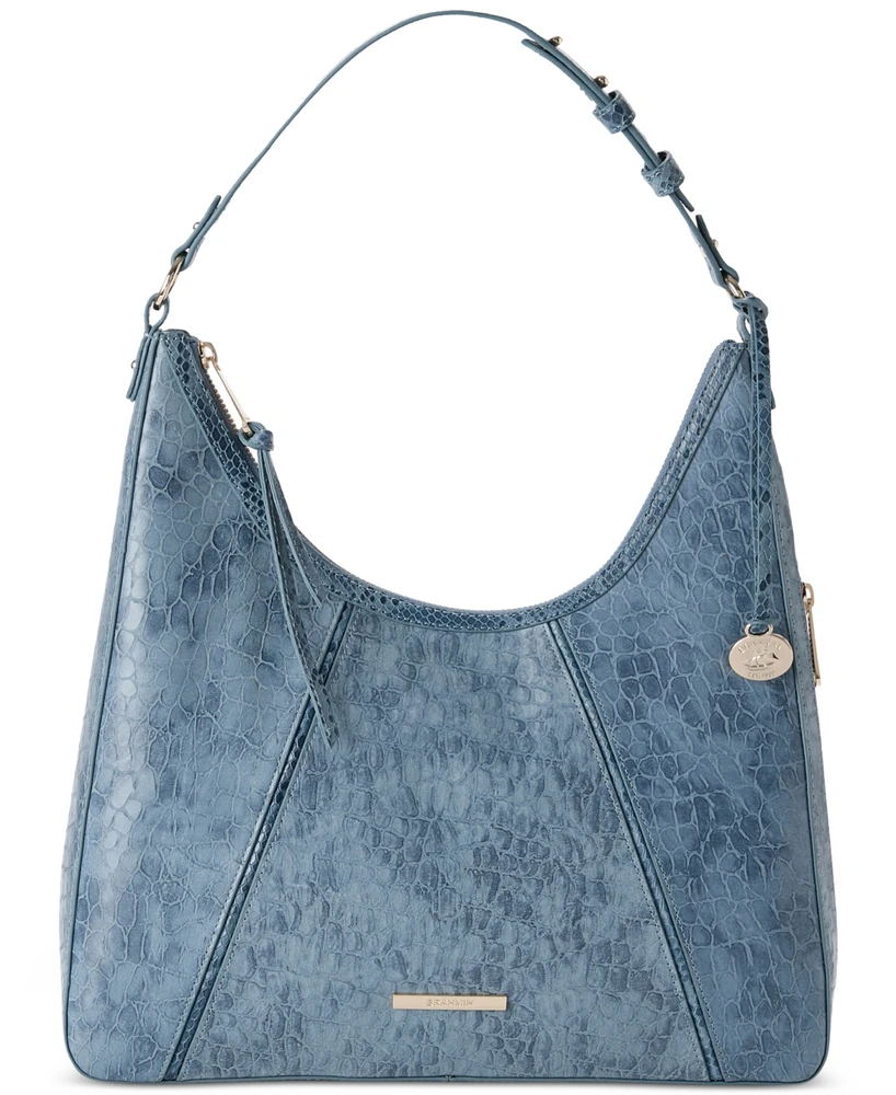 Brahmin Tabitha Zostera Leather Shoulder Bag