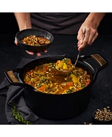 Victoria Signature Series 6 Qt Cast Iron Dutch Oven with Lid