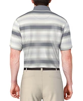 Pga Tour Men's Solarized Stripe Polo Shirt