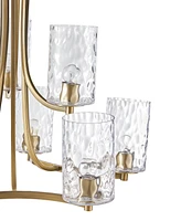 Hampton Hill 31.25" Opulentia 9-light Iron Chandelier