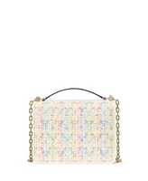 Kate Spade New York Deco Tweed Chain Strap Mini Shoulder Bag