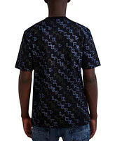 Karl Lagerfeld Paris Men's Cascading Logo T-Shirt