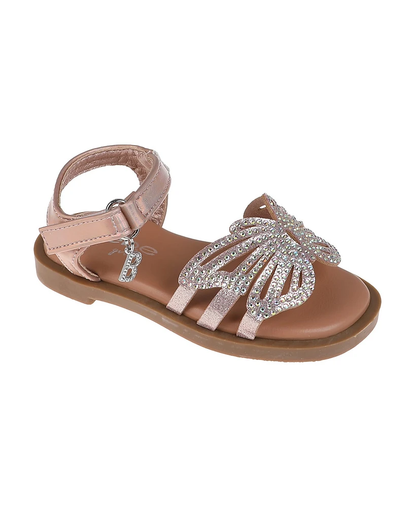 Bebe Toddler Girls Heat Seal Rhinestones Sandals