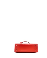Pre-Owned Delvaux Mm Tempete Top Handle Bag Leather