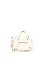 Pre-Owned Balenciaga Mini Neo Classic City Bag Embossed Leather