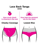 Maidenform Comfort Devotion Lace Back Tanga Underwear 40159