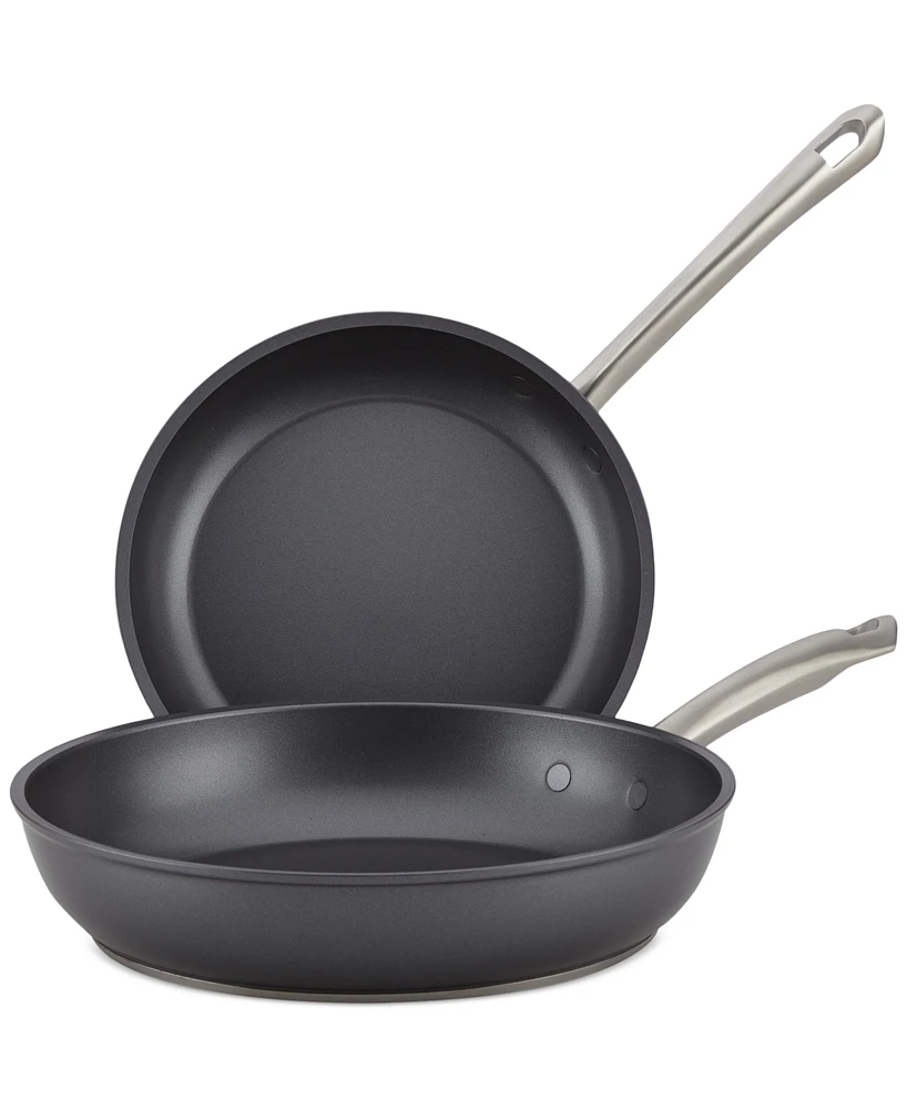 Anolon Accolade Hard-Anodized Precision Forge 2-Pc. Skillet Set