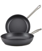 Anolon Accolade Hard-Anodized Precision Forge 2-Pc. Skillet Set