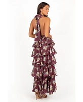 Petal and Pup Women's Kendall Maxi Halterneck Dress