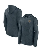 Fanatics Men's Gray Vegas Golden Knights Authentic Pro Rink Camo Pullover Hoodie