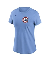 Nike Women's Shota Imanaga Baby Blue Chicago Cubs Fuse Name Number T-Shirt