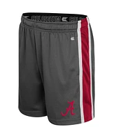 Colosseum Big Boys and Girls Charcoal Alabama Crimson Tide Ripple Shorts