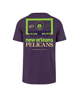 '47 Brand Men's Purple New Orleans Pelicans City Edition Backboard T-Shirt