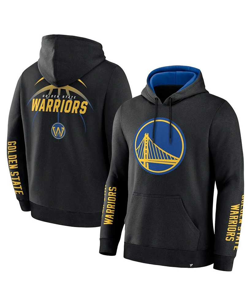 Fanatics Men's Black Golden State Warriors Legacy Guard Pullover Hoodie