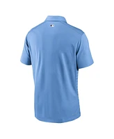 Nike Men's Light Blue Tampa Bay Rays Authentic Collection Victory Performance Polo Shirt
