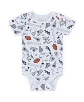 Wear by Erin Andrews Baby Boys and Girls 3-Piece Dallas Cowboys Turn Me Around Bodysuit Pants
