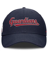 Nike Men's Navy Cleveland Guardians Rise Gaberdine Adjustable Hat