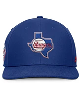 Nike Men's Royal Texas Rangers Pro Performance Snapback Hat