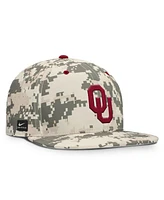 Nike Men's Digital Camo Oklahoma Sooners 2025 Dugout True Performance Fitted Hat