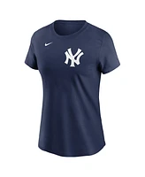Nike Women's Juan Soto Navy New York Yankees 2024 Fuse Name Number T-Shirt