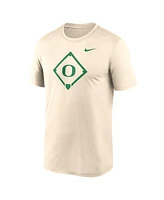 Nike Men's Cream Oregon Ducks Legend Baseball Icon Performance T-Shirt