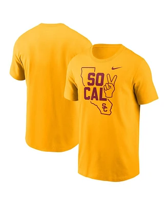 Nike Men's Gold Usc Trojans Campus Local T-Shirt