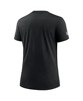 Nike Women's Black San Francisco 49ers 2024 Nfl Crucial Catch Tri-Blend T-Shirt