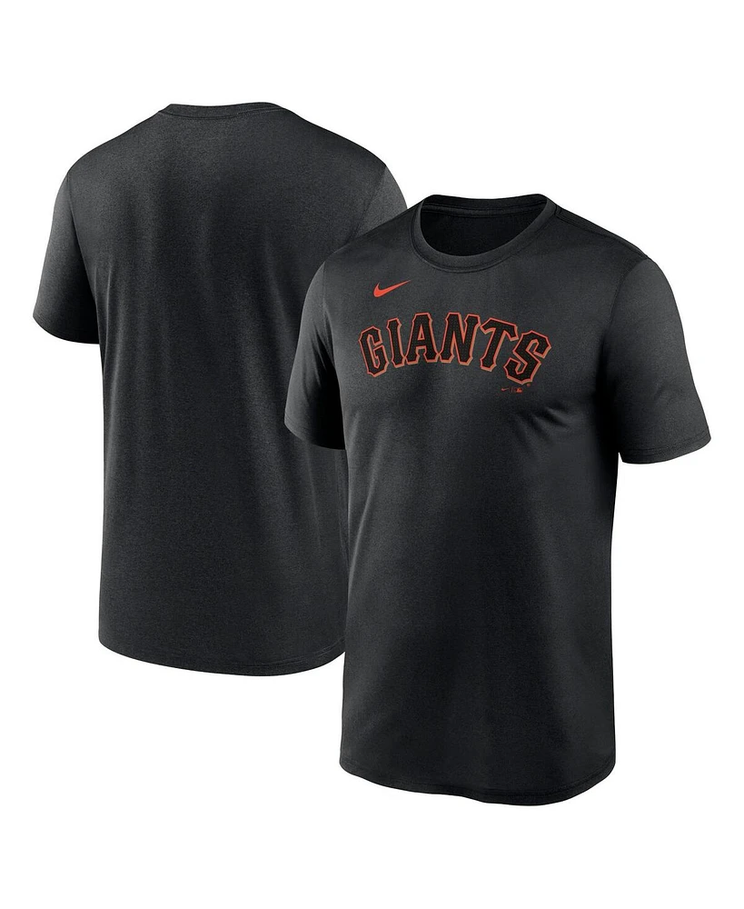 Nike Men's Black San Francisco Giants Fuse Legend T-Shirt