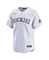 Nike Men's White Colorado Rockies Home Limited Player Jersey