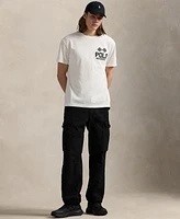 Polo Ralph Lauren Men's Classic-Fit Slub Jersey Graphic T-Shirt