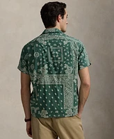 Polo Ralph Lauren Men's Classic-Fit Bandanna-Print Camp Shirt