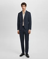 Mango Men's Slim-Fit Cotton Dress Shirt