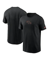 Nike Men's Black Denver Broncos Logo Color Pop T-Shirt